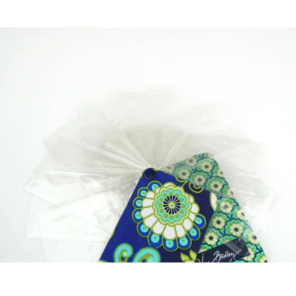 Vera Bradley Rhythm & Blue Card Picture ID Case